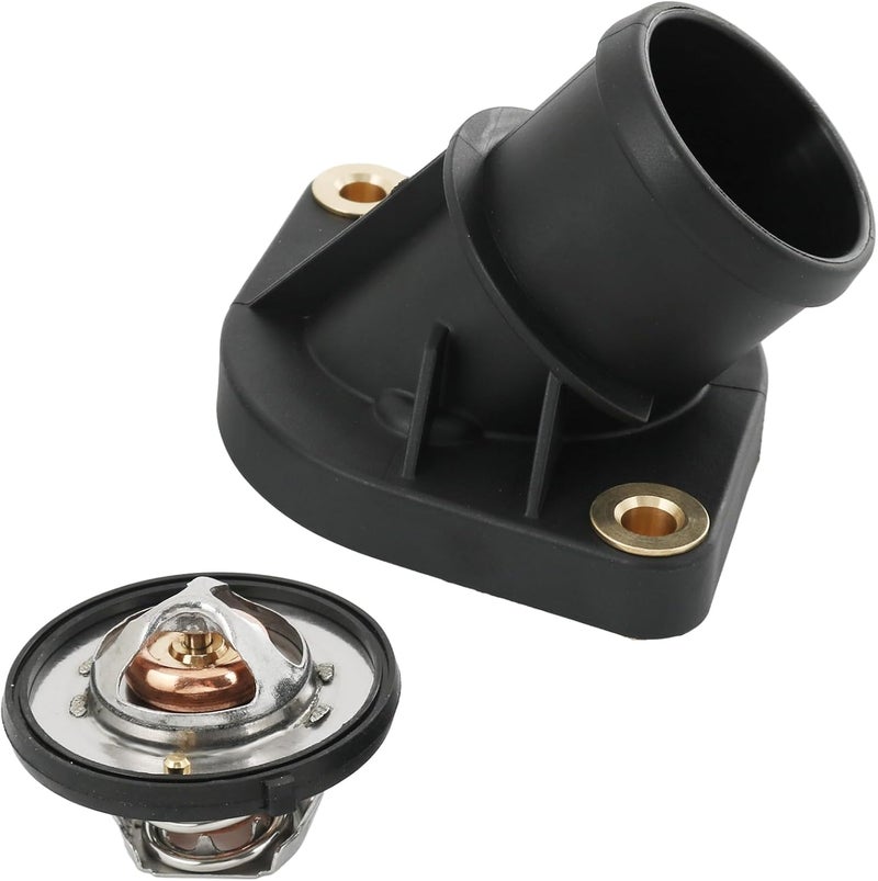 LDMINDA 902-312 53020887AD Engine Coolant Thermostat Housing Assembly Compatible with Chrysler Aspen 07-09, For Dodge Dakota Durango Nitro Ram 1500 Ram 2500 Dakota For Jeep Commander Grand Cherokee Liberty - Image 1